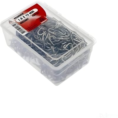 KRAMMEN 1.8 15 MM  VERZINKT 450 GR.