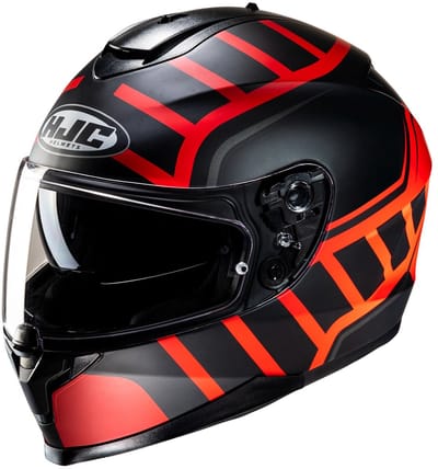 HJC C70N Holt Zwart Rood Integraalhelm - Helm