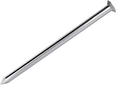 Grote doos blanke draadnagels 3,8 x 100 mm - 5 kg bouw- en montagenagels