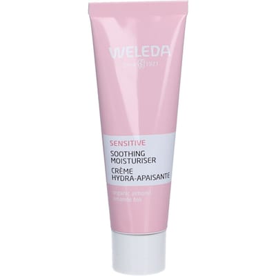 WELEDA Sensitive Hydraterende Gezichtscrème - Amandel - Gevoelige & Droge Huid - Kalmeert Gevoelige Huid & Vermindert Roodheid - 100% Natuurlijke Ingrediënten - 30ml