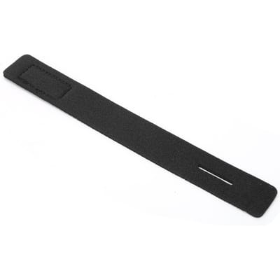 10pcs Sangle de Transport de Canne à Pêche d'Extérieur Néoprène Élingue Élastique Réglable Support d'Équipement Noir noir