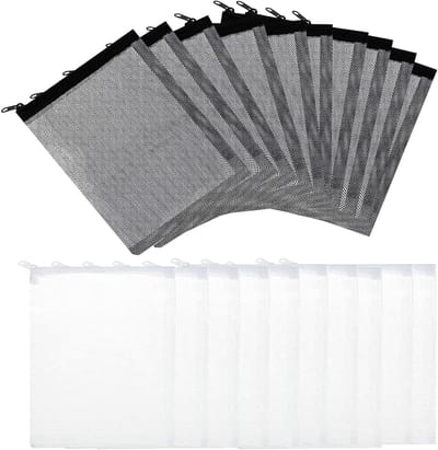 20 Stuks Nylon Filterzakken voor Aquariums, Vijvers en Zwembaden - Ideaal voor Waterfiltering en Aquatische Tuinieren