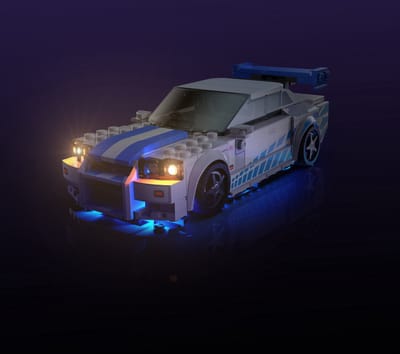 LMB 2.0 - Verlichtingsset geschikt voor LEGO Speed Champions 2 Fast 2 Furious Nissan Skyline GT-R (R34)- 76917