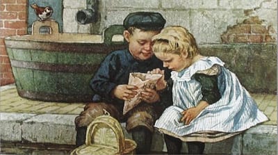 Diamond Painting- Ot en Sien Patatje - 40X50CM- Diamond painting pakket - HQ - VOLLEDIG dekkend - Diamant Schilderen - voor Volwassenen – ROND- TOPMO