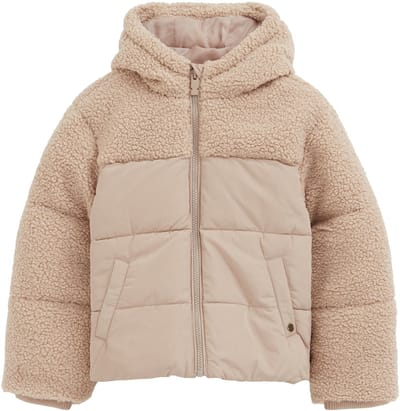 WE Fashion Meisjes teddy jas
