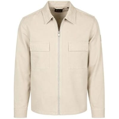 Overhemd Lange Mouw BOSS Overshirt Lorum Beige