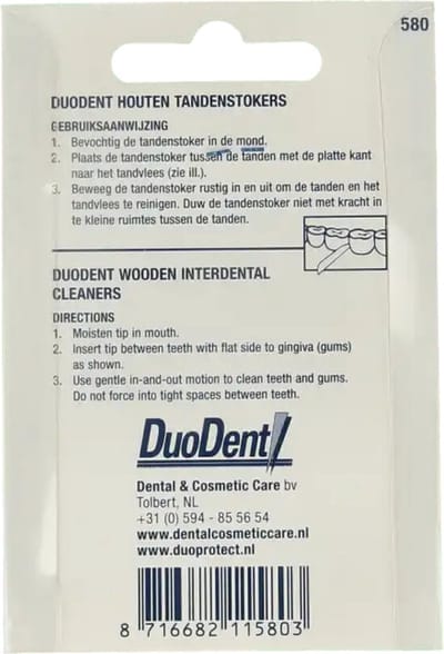 Duodent - 100 st - Tandenstoker