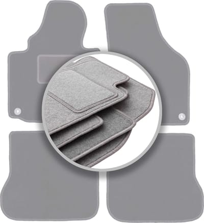 Grijze automatten voor: Volkswagen Caddy 2K minivan (2004-2010)