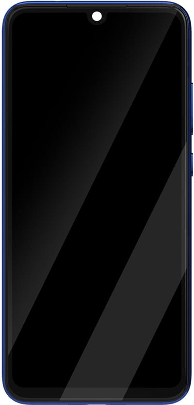 Xiaomi, Scherm + Kader voor Xiaomi Redmi Note 7 Neptune Origineel Service Pack, Blauw