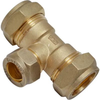 Sanivesk Knel T-stuk 22x15x22mm