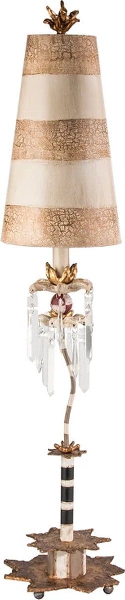 Flambeau LED Tafellamp Birdland | 1X E27 Max 60W | Cream & Gold