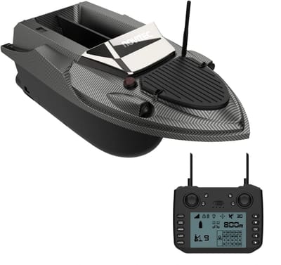 Novitec Submerge GPS Voerboot - Karpervissen - 800m bereik - 2 laadbakken - inclusief draagtas - 1 jaar garantie