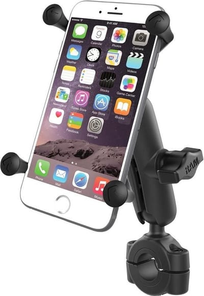 X-grip large smartphone stuurmontage RAM Mounts tot ø25,4 mm