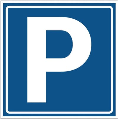 Parkeerbord - E4 | gecoat dibond materiaal | 50 x 50 cm