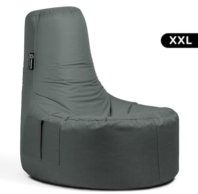 Casacomfy – Gamer XXL – Zitzak – Antraciet – Volwassenen – Waterbestendig