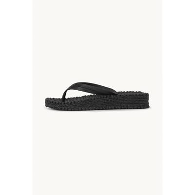 Gelaagde Sleehak Slippers Glitter Dames Ilse Jacobsen Hornbæk