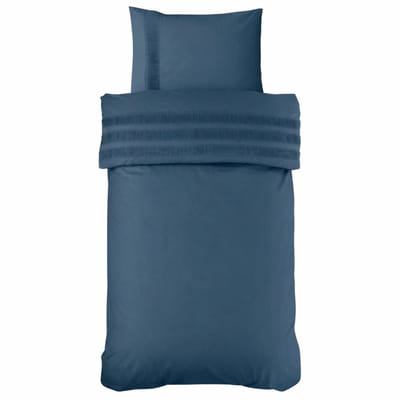 Droomtextiel Bali Dekbedovertrek Blauw 140x200/220 - Hotel Line