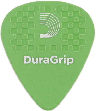 D'Addario DuraGrip Medium Plectrum 0,85 mm Groen