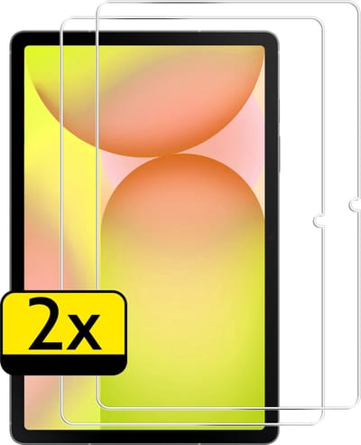 Screenprotector - Geschikt voor Samsung Galaxy Tab S10 Lite - 2 Stuks - Extra Sterk - Beschermglas - Gehard Glas - Tempered Glass - Screen Protector