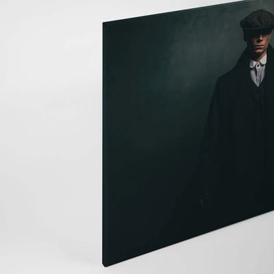 Canvas print DD120415 roger 2 A.S. Création 0,9 x 0,6 m Zwart / Antraciet Kantoor Hal/Gang Keuken Slaapkamer Woonkamer