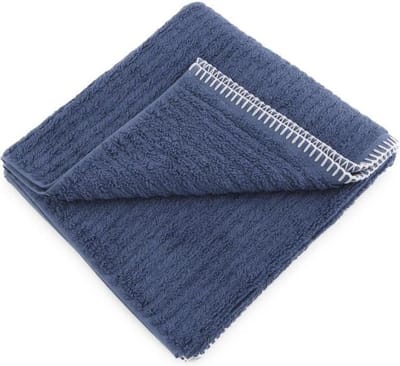 Heckett & Lane 2-pack bamboo strandlakens blauw - 90x180 - natuurlijk materiaal - luxe uitstraling