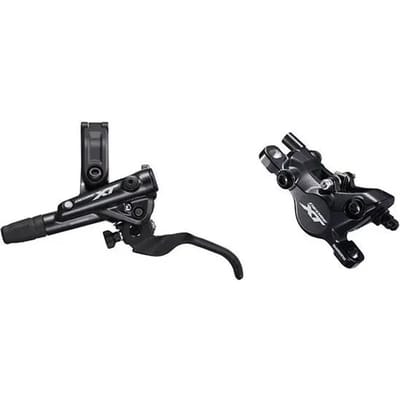 Voor- en achter schijfremmen Shimano XT M8100 (x2)