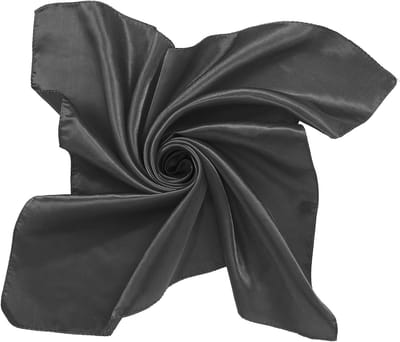 Retro Satijnen Sjaal voor Dames en Meisjes | 60 cm Vierkante Handkerchief | Haaraccessoire en Neckerchief