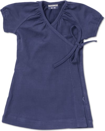 Silky Label jurkje plum purple - korte mouw - maat 98/104 - paars