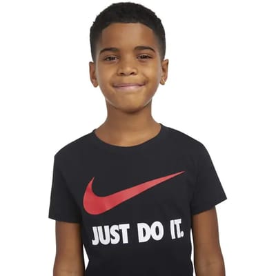 T-shirt voor babyjongens Nike Swoosh JDI