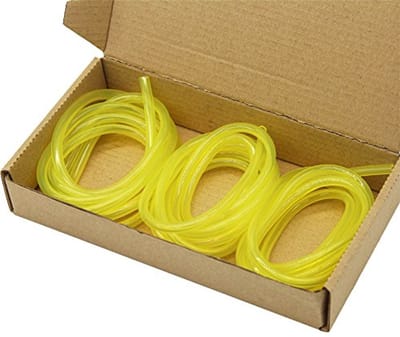 Set van 3 brandstofslangen voor tuinmachines - PVC slang 2,5x5mm, 3x5mm, 3,5x5,5mm