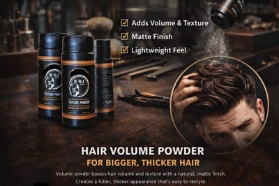 Barnie Cosmetics® Barnie hairpowder 3 stuks - haar poeder - volume poeder - textuur poeder voor mannen - 25gr