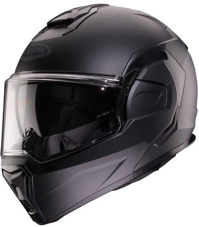 Caberg Trip - Reverse motor helm - Modulaire helm - Systeemhelm - Maat S (55 t/m 56 cm hoofdomtrek) - Mat Zwart - met ingebouwd zonnevizier - ECE 22.06 gekeurd