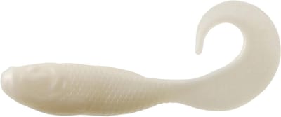 Zwemmul Soft Aas - Kunstaas Vis Zacht Aas - Vissen Vangen - Snelle Geurverspreiding - 10cm - Parel Wit
