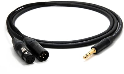 10 m Mogami 2930 Insertkabel - Neutrik TRS naar XLR voor Studio en Live