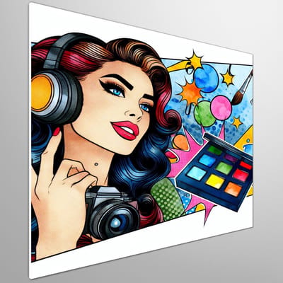 Kunstprint | Wanddecoratie | Forex | 75 × 75 cm