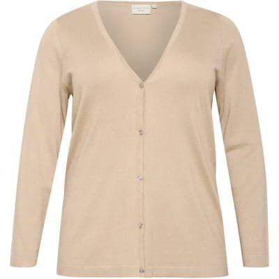 Dames cardigan met knopen KAFFE Curve Farsia