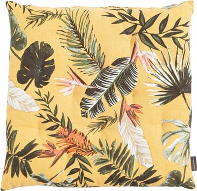Jungle Geel Mattress | 40 X 40 | Sierkussen Voor Woonkamer Of Slaapkamer