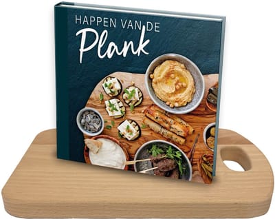 Bowls and Dishes | Set - Puur Hout PH1428 + Boek Happen van de Plank