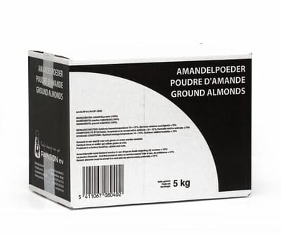 Amandelpoeder wit 100% 5 KG