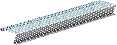 Aluminium Bladbeschermer voor Dakgoot - Universeel en Roestvrij