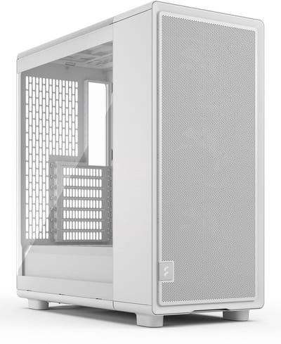 Fractal Design Epoch White TG - Case - Miditower - Wit