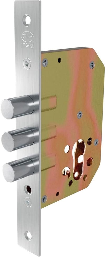 Binnendeurslot - Schootgrendel - Deuren Beveiligen - Omkeerbare dagschoot - 50 mm - Mat