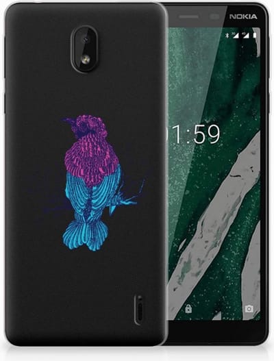 Nokia 1 Plus Telefoonhoesje met Naam Merel