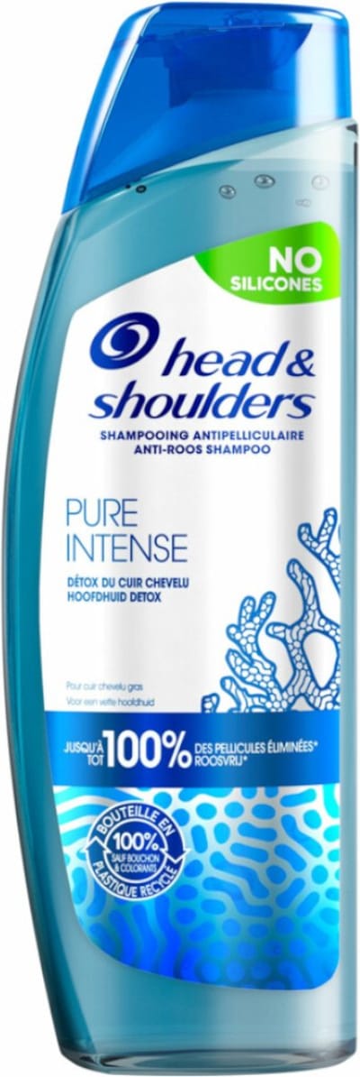 Head & Shoulders - Anti-Roos Shampoo - Pure Intense - Hoofdhuid Detox - 250 ml