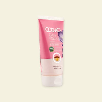 Glow Natural Saffraan Gezichtsreiniger – Stralende & Egale Teint (150ml)