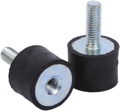 4 Stuks Rubber Trillingen Isolatie Mounts voor Auto Boot - M6 M8 - Anti-Vibratie - Schokdemper - Silentblock - 20x15mm 18mm - Demper Klossen