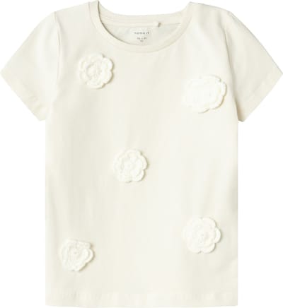 Name It - T-shirt - Lolly - Bloemetjes - Maat 92