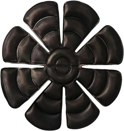 Helm koel inzetstuk - Koelkussen herbruikbaar - Buiten werken - Universeel aanpasbaar - 25 x 25 cm - Wit