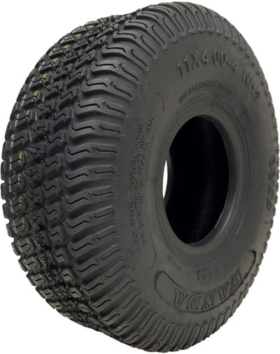 11x4.00-4 grasmaaierband voor diverse grasmatten, 4-laags tubeless, Wanda P332-profiel, 145 kg