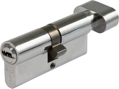 Veiligheidscilinder Deurslot - Sluitcilinder Cilinderslot - Huis Beveiligen - Anti-inbraak Anti-boor - 70 mm (30-40) - Glanzend Zilverkleurig